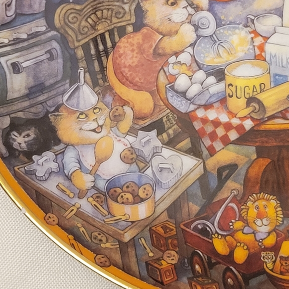 The Franklin Mint Heirloom 1995 Collector's Plate By Bill Bell - Picture 5 of 10